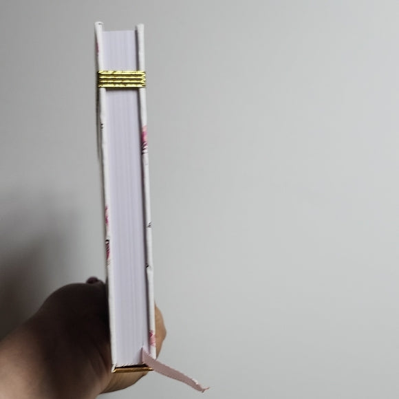 Betsey Johnson Pink Butterfly Hardcover Notebook Journal Gold Accents