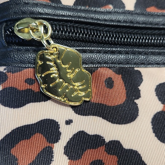 Betsey Johnson Luv Betsey Leopard Print Crossbody Bag Animal Print