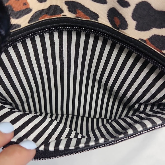 Betsey Johnson Luv Betsey Leopard Print Crossbody Bag Animal Print
