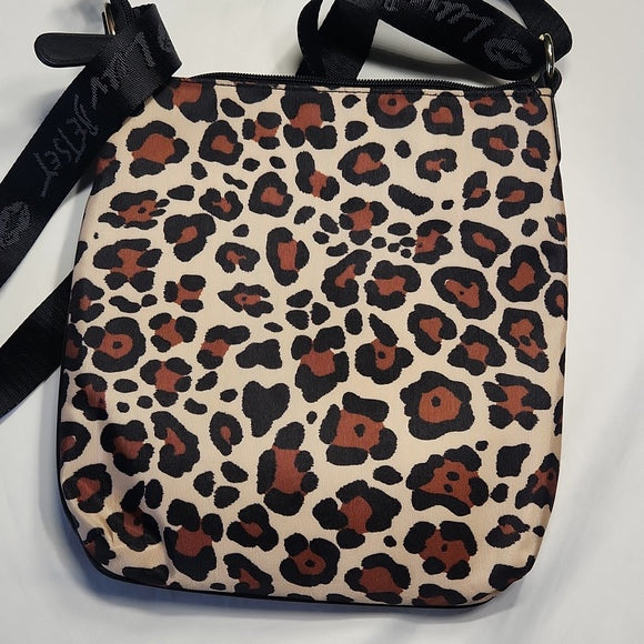 Betsey Johnson Luv Betsey Leopard Print Crossbody Bag Animal Print
