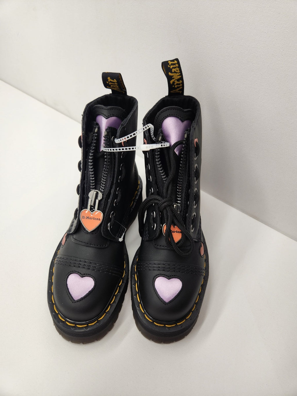 Dr. Martens Jadon Max Heart Platform Boots Women's Size 5