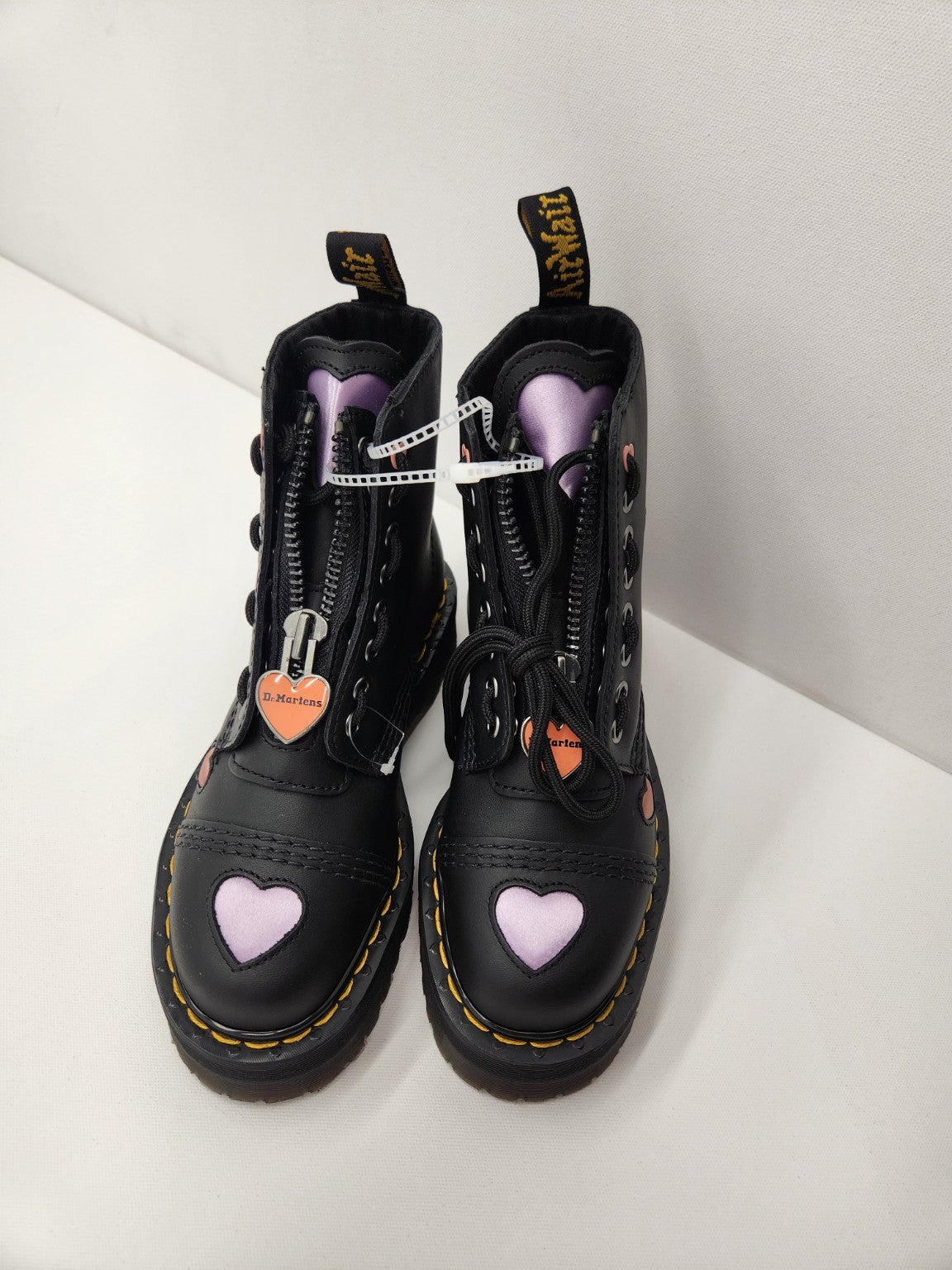Dr. Martens Jadon Max Heart Platform Boots Women's Size 5