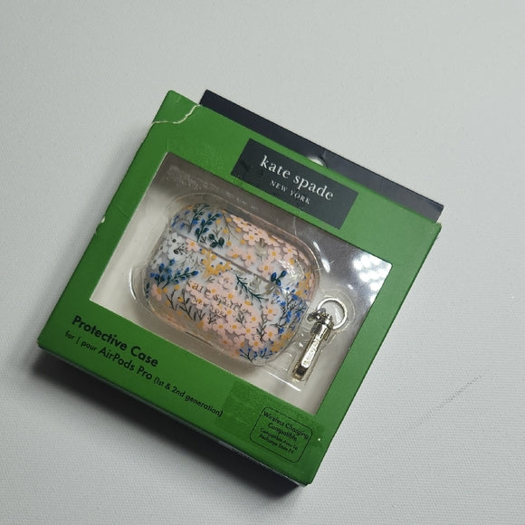 Kate Spade Floral Protective Case for AirPods Pro 1st & 2nd Gen