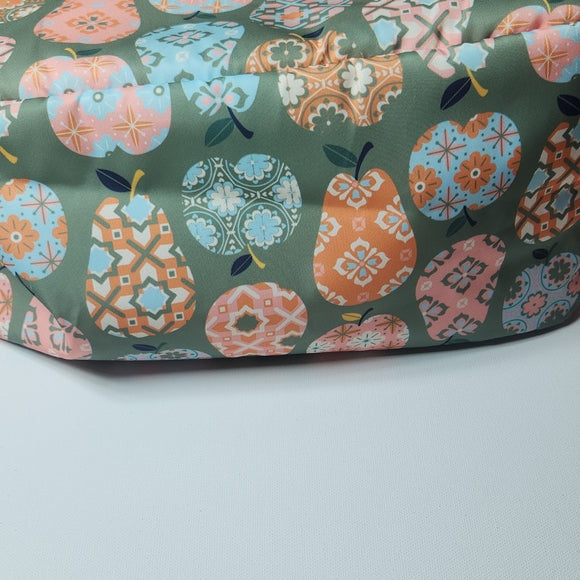 Matilda Jane Girls Floral Backpack Green Coral Ruffle