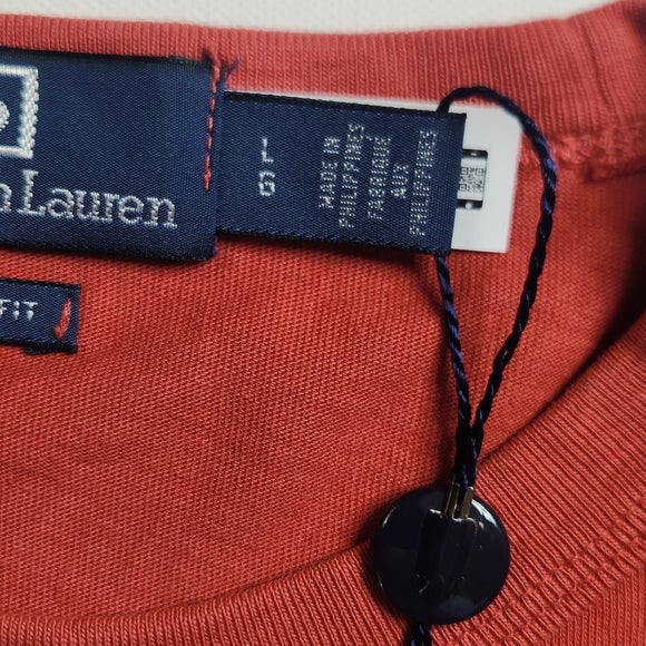 Polo Ralph Lauren Quality Goods American Flag Embroidered T-Shirt Men's Large