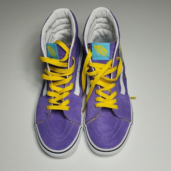 Vans x The Simpsons Lisa Simpson for President Sk8-Hi Shoes Women's 8