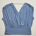White House Black Market Banded Bottom Surplice Top Women's XL NWT